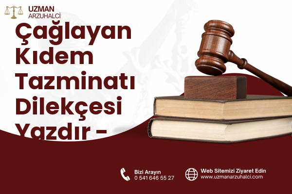 Çağlayan Kıdem Tazminatı Dilekçesi Yazdır - Tatvan
