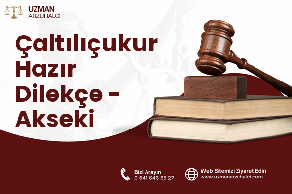 Çaltılıçukur Hazır Dilekçe - Akseki