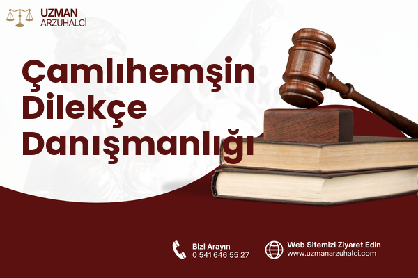 Çamlıhemşin Dilekçe Danışmanlığı