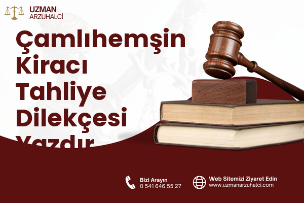 Çamlıhemşin Kiracı Tahliye Dilekçesi Yazdır