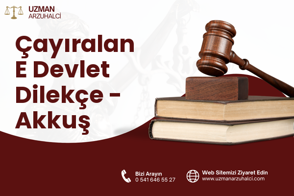 Çayıralan E Devlet Dilekçe - Akkuş