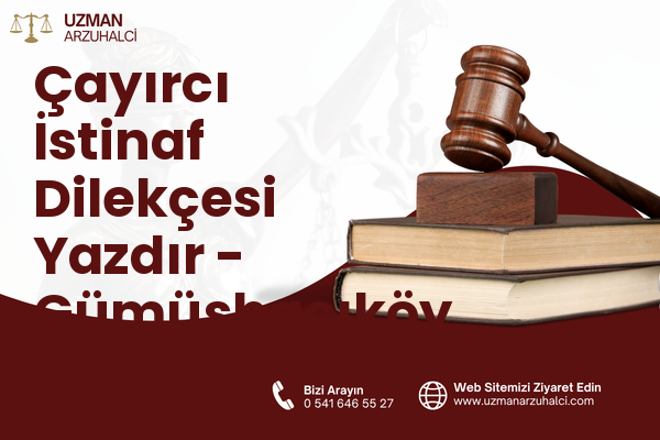 Çayırcı İstinaf Dilekçesi Yazdır - Gümüşhacıköy
