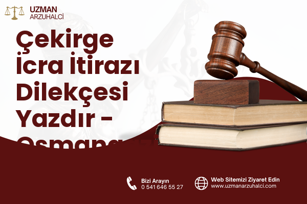 Çekirge İcra İtirazı Dilekçesi Yazdır - Osmangazi