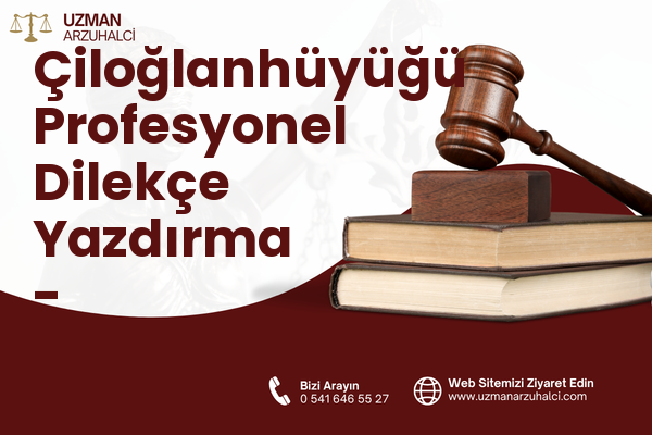 Çiloğlanhüyüğü Profesyonel Dilekçe Yazdırma - Kırıkhan
