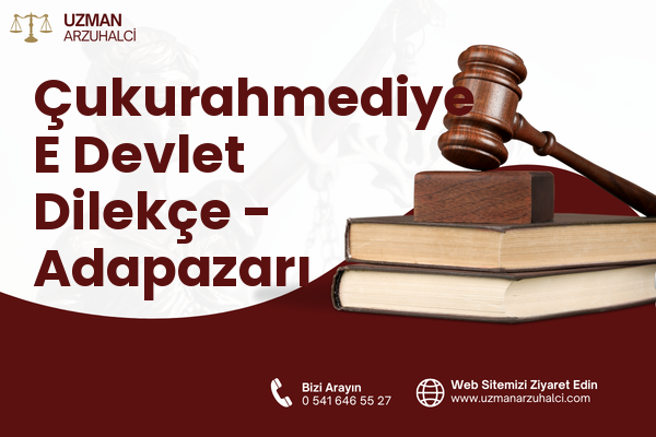 Çukurahmediye E Devlet Dilekçe - Adapazarı
