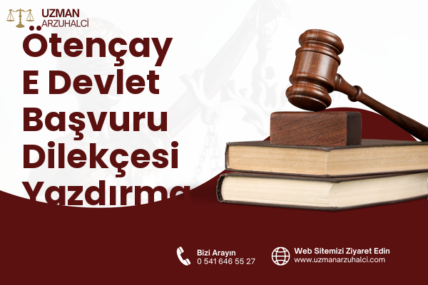 Ötençay E Devlet Başvuru Dilekçesi Yazdırma - Belen