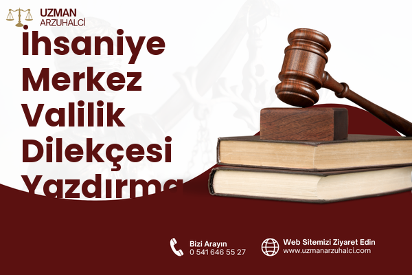 İhsaniye Merkez Valilik Dilekçesi Yazdırma - Gölcük