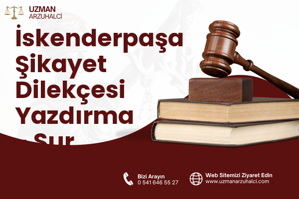 İskenderpaşa Şikayet Dilekçesi Yazdırma - Sur