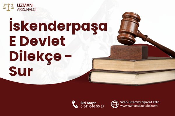 İskenderpaşa E Devlet Dilekçe - Sur