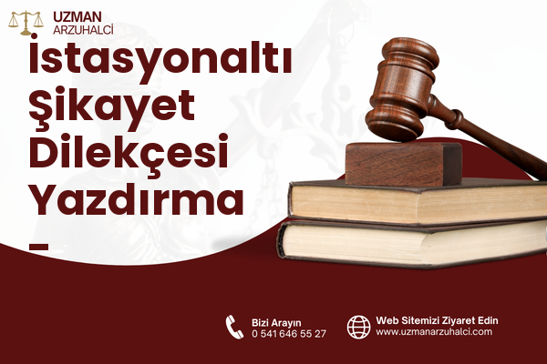 İstasyonaltı Şikayet Dilekçesi Yazdırma - Turgutlu