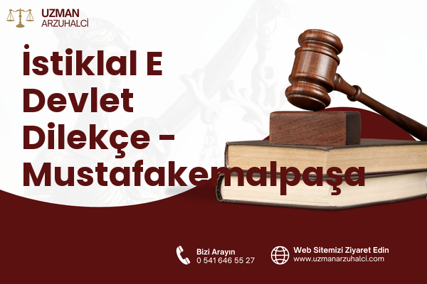 İstiklal E Devlet Dilekçe - Mustafakemalpaşa