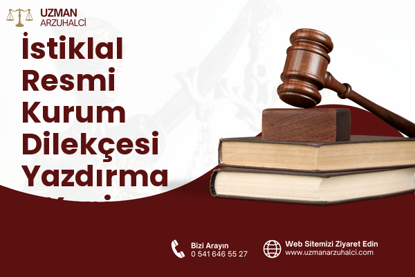 İstiklal Resmi Kurum Dilekçesi Yazdırma - Yenişehir