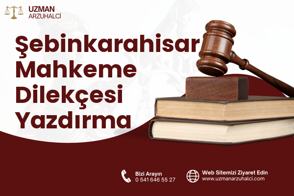 Şebinkarahisar Mahkeme Dilekçesi Yazdırma