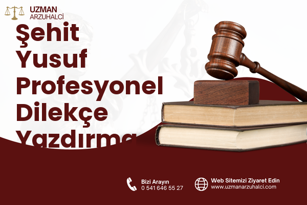 Şehit Yusuf Profesyonel Dilekçe Yazdırma - Eşme