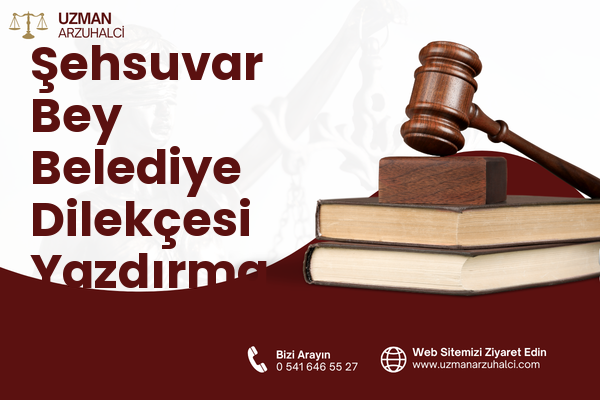 Şehsuvar Bey Belediye Dilekçesi Yazdırma - Fatih