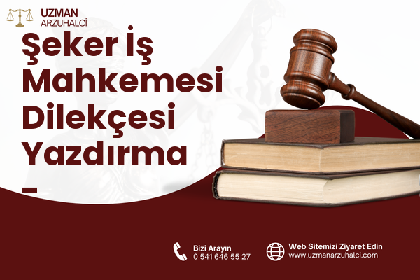 Şeker İş Mahkemesi Dilekçesi Yazdırma - Tepebaşı