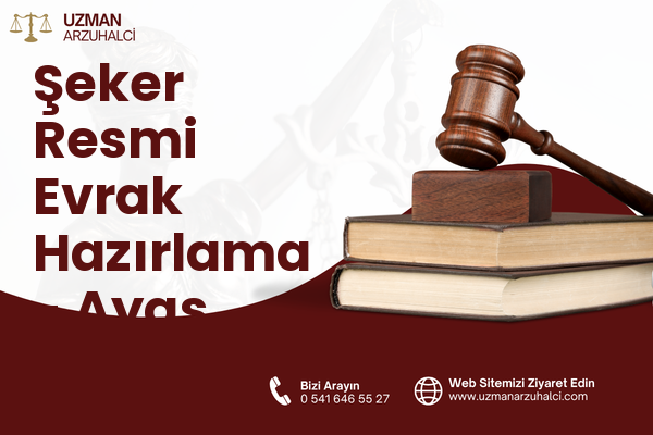 Şeker Resmi Evrak Hazırlama - Ayaş