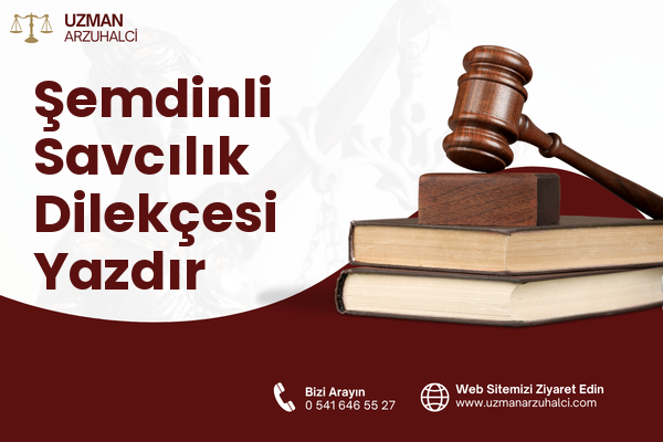 Şemdinli Savcılık Dilekçesi Yazdır