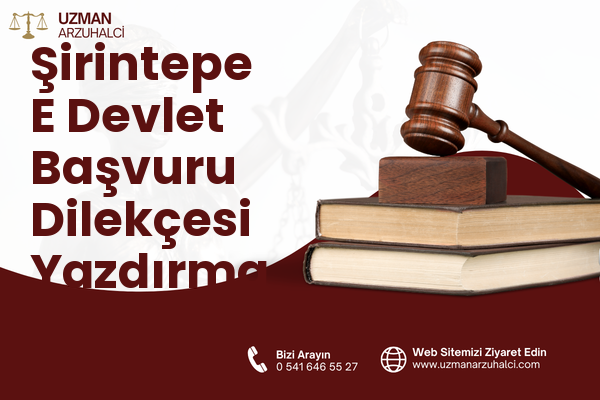 Şirintepe E Devlet Başvuru Dilekçesi Yazdırma - İzmit