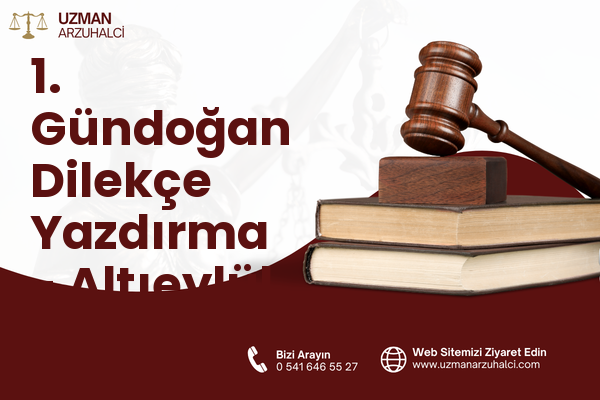 1. Gündoğan Dilekçe Yazdırma - Altıeylül