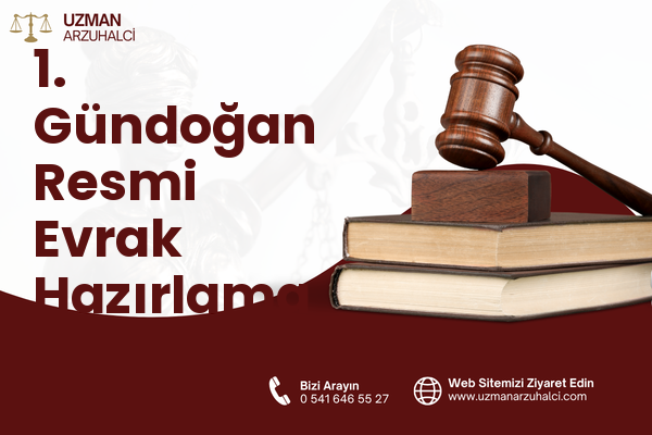 1. Gündoğan Resmi Evrak Hazırlama - Altıeylül
