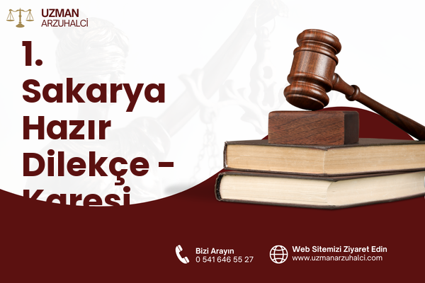 1. Sakarya Hazır Dilekçe - Karesi