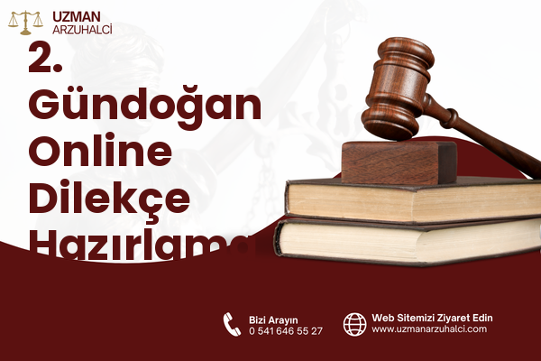 2. Gündoğan Online Dilekçe Hazırlama - Altıeylül