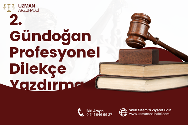 2. Gündoğan Profesyonel Dilekçe Yazdırma - Altıeylül