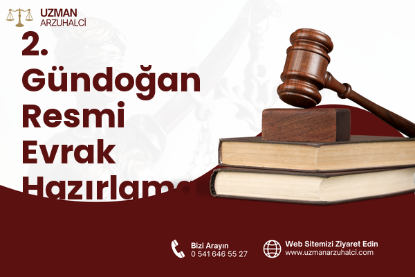 2. Gündoğan Resmi Evrak Hazırlama - Altıeylül