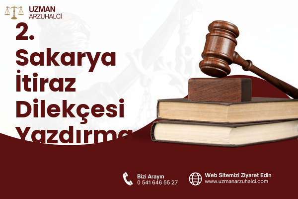 2. Sakarya İtiraz Dilekçesi Yazdırma - Karesi