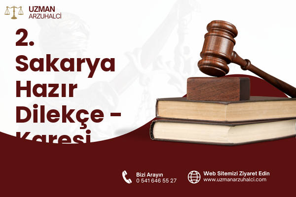 2. Sakarya Hazır Dilekçe - Karesi
