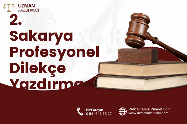 2. Sakarya Profesyonel Dilekçe Yazdırma - Karesi