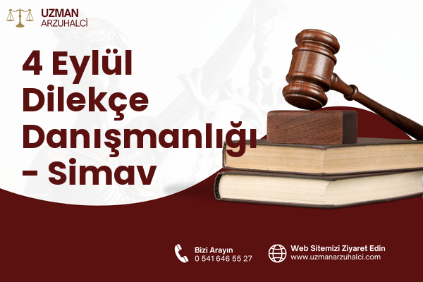 4 Eylül Dilekçe Danışmanlığı - Simav