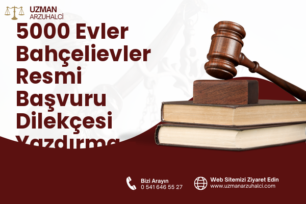 5000 Evler Bahçelievler Resmi Başvuru Dilekçesi Yazdırma - Merkez