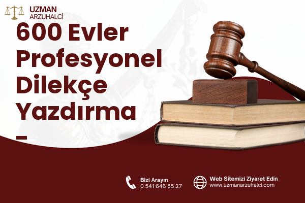 600 Evler Profesyonel Dilekçe Yazdırma - Bandırma