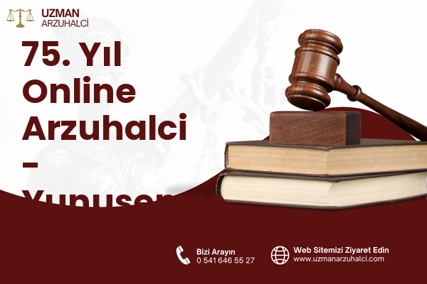 75. Yıl Online Arzuhalci - Yunusemre