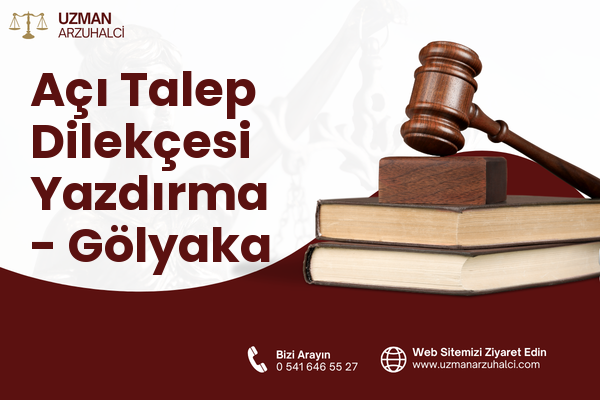 Açı Talep Dilekçesi Yazdırma - Gölyaka