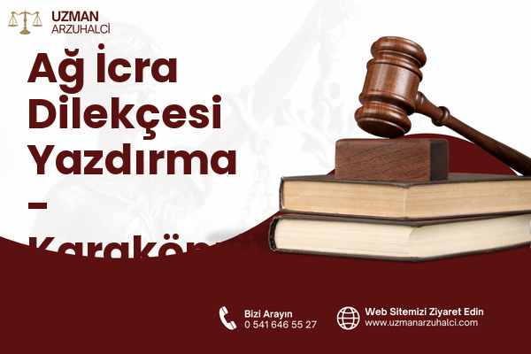Ağ İcra Dilekçesi Yazdırma - Karaköprü