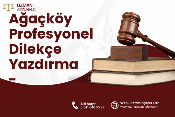 Ağaçköy Profesyonel Dilekçe Yazdırma - Dumlupınar