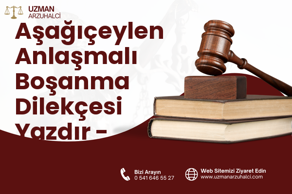 Aşağıçeylen Anlaşmalı Boşanma Dilekçesi Yazdır - Ceyhan