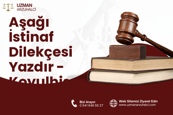 Aşağı İstinaf Dilekçesi Yazdır - Koyulhisar