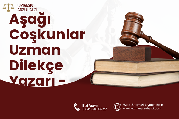Aşağı Coşkunlar Uzman Dilekçe Yazarı - Eyyübiye