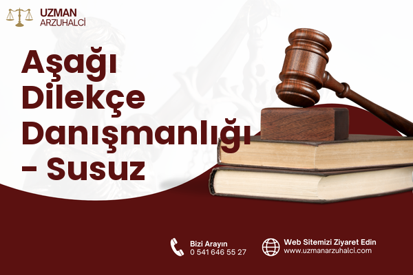 Aşağı Dilekçe Danışmanlığı - Susuz