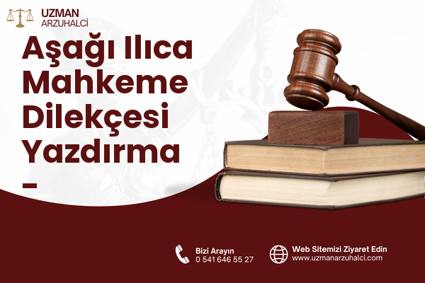 Aşağı Ilıca Mahkeme Dilekçesi Yazdırma - Odunpazarı