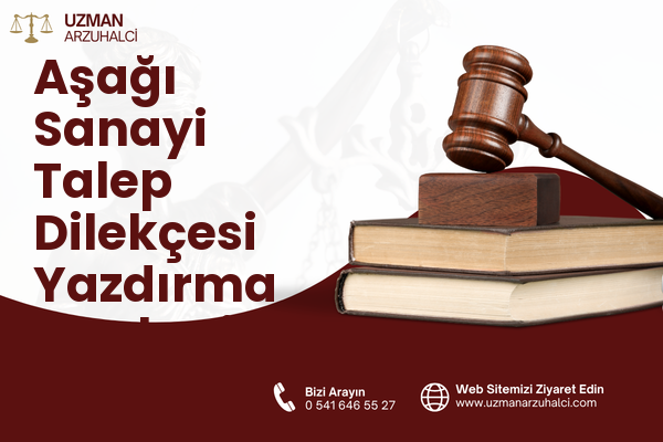 Aşağı Sanayi Talep Dilekçesi Yazdırma - Yakutiye