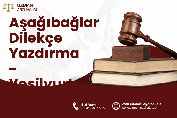 Aşağıbağlar Dilekçe Yazdırma - Yeşilyurt