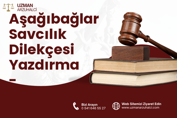 Aşağıbağlar Savcılık Dilekçesi Yazdırma - Yeşilyurt