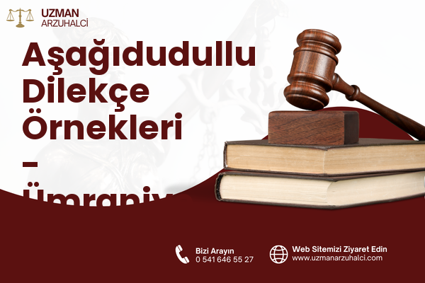Aşağıdudullu Dilekçe Örnekleri - Ümraniye