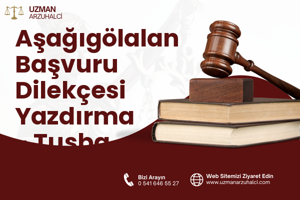 Aşağıgölalan Başvuru Dilekçesi Yazdırma - Tuşba