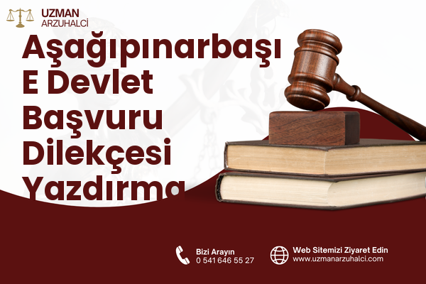 Aşağıpınarbaşı E Devlet Başvuru Dilekçesi Yazdırma - Selçuklu